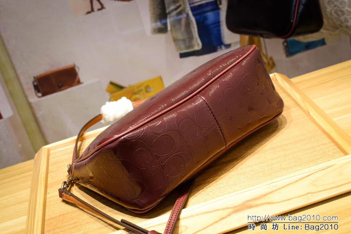 COACH蔻馳 海外代購 正品開版 頭層皮皮 coach56518 新款小單肩包  Chz1147